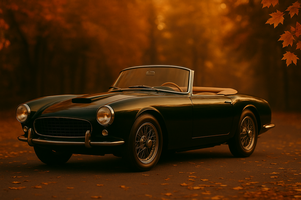 Clean Vintage Car Collection Banner