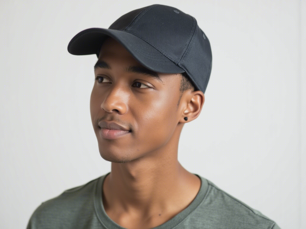 Image d'un homme portant une casquette simple